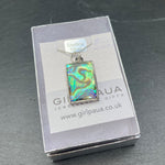 Paua Pendants on Sterling Silver Chain PP17 - by Mhairi Sim - Girl Paua