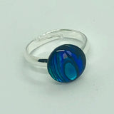 Paua Rings  -by Mhairi Sim - Girl Paua