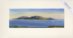 'Sailing Past Arran' Unframed Original Watercolour By Gillian Kingslake