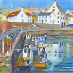 Crail - Various Mounted Prints - By Gillian Kingslake