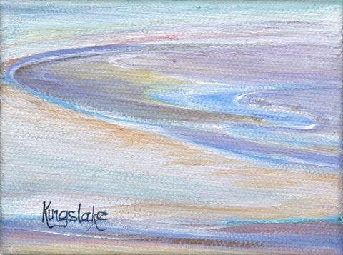 Various small box canvases - by Gillian Kingslake