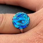 Paua Rings  -by Mhairi Sim - Girl Paua