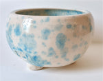 Blue & White Speckled Collection Sugar Bowls - by Claire Farmer - Little Bird Ceramics