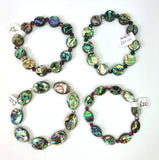 Paua Shell & Crystal Bracelets - by Mhairi Sim - Girl Paua