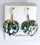 Paua Shell Natural Earrings - by Mhairi Sim - Girl Paua