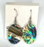 Paua Shell Natural Earrings - by Mhairi Sim - Girl Paua