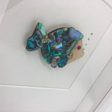 Paua Shell Mosaic Box Frames - by Mhairi Sim - Girl Paua