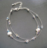 Freshwater Pearl Bracelets - by Mhairi Sim - Girl Paua