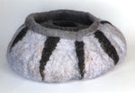 Black and Grey Bowl- by Lynn Ramsbottom - Irresistible Felt