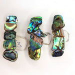 Mosaic Paua Shell Hairclips - by Mhairi Sim - Girl Paua