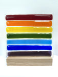 Rainbows and Magical Glass on Stands - by Kate Doherty - Mauralen Glass