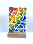 Rainbows and Magical Glass on Stands - by Kate Doherty - Mauralen Glass