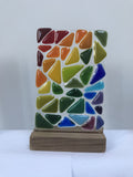 Rainbows and Magical Glass on Stands - by Kate Doherty - Mauralen Glass