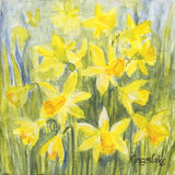 Various small box canvases - by Gillian Kingslake