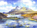 Skye - Various Mounted Prints - By Gillian Kingslake