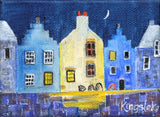 Various small box canvases - by Gillian Kingslake