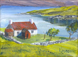 Various small box canvases - by Gillian Kingslake
