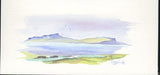 The Small Isles, A collection of Unframed Original Watercolours By Gillian Kingslake