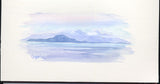 The Small Isles, A collection of Unframed Original Watercolours By Gillian Kingslake