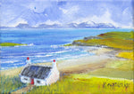 Various small box canvases - by Gillian Kingslake