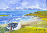 Various small box canvases - by Gillian Kingslake