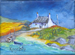 Various small box canvases - by Gillian Kingslake