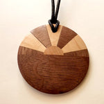 Sun Wooden Pendant by Neil Paterson