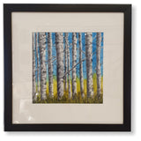 Woodland Birches Watercolour by - Annette Robertson