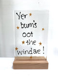 Scottish Sayings - by Kate Doherty - Mauralen Glass